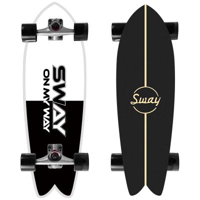 China Land Surfboard CX4 Beginner Adult Practice Board Simulated Surf Training Board Customized Adult Skateboard for sale