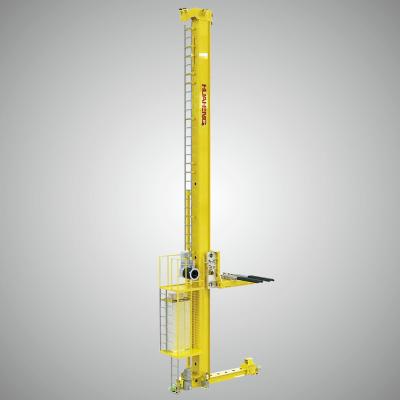 China Standard Customized  Single Column Single Deep Plate Pallet Stacker Crane for sale