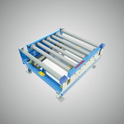 China High Strength Carbon Steel Pallet Transfer Machine Pallet Transfer Conveyor for sale