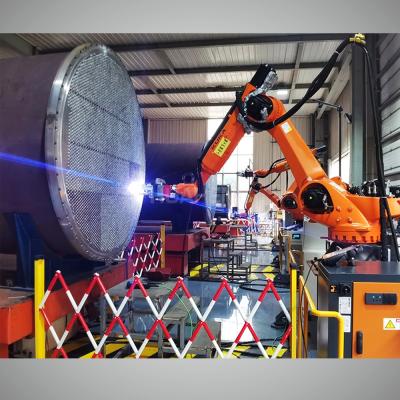 China High Performance Robotic Tube Sheet Welding System With Water Cooling Method for sale