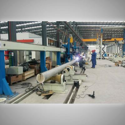 China Big Diameter Stainless Steel Seamed Pipe Welding System for sale