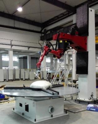 China Efficient And High Precision Robot Automatic Head Cutting For Pressure Vessel for sale