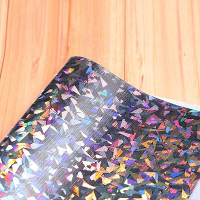 China Designer Silver Fabric 90Polyester 10Spandex metallic iridescent fabric for costumes lining dance dresses for sale