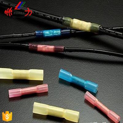 China BHT Series Automotive Heat Shrink Insulated Single Socket Terminals Heat Shrink Water Proof Butt Connector for sale