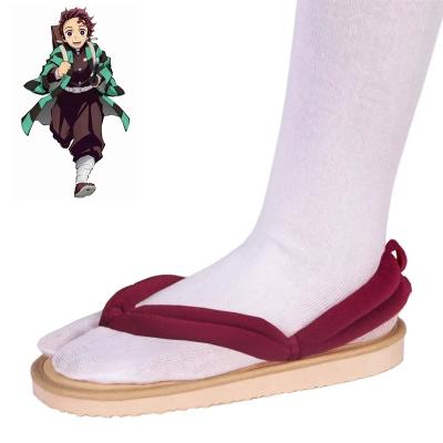 China Ecoparty Costumes Cosplay Demon Slayer Kimetsu No Yaiba Shoes Kamado Tanjirou Kamado Nezuko Agatsuma Zenitsu Sandal for sale