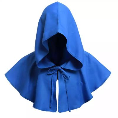 China Custom Medieval Cloak Men's Gothic Pagan Witch Cowl Hooded Cape Witch Halloween Church Cosplay Pagan Costume Gothic Halloween Prop For Adult for sale