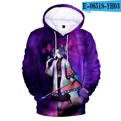 China Ecoparty QUICK DRY Custom Anime Demon Kimetsu Slayer No Yaiba Tanjirou Nezuko Zenitsu Tomioka Giyuu Cosplay Hoodie for sale