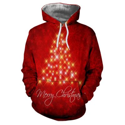 China ecoparty Sweatshirts QUICK DRY Santa Hoodies For Coupels Christmas Hooded Streetwear XS-XXXXL for sale