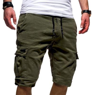 China Sustainable Summer Shorts Men Elastic Drawstring Trunk Fitness Streetwear Casual Breathable Gym Shorts Loose Hip Cargo Shorts Mens Clothing for sale