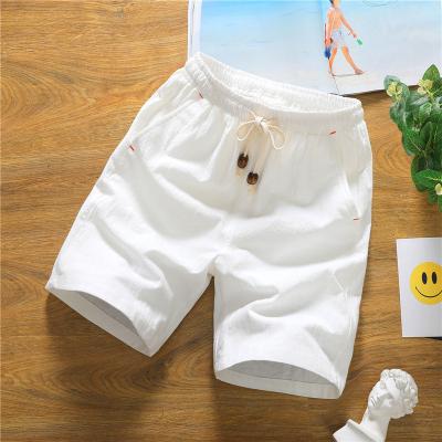 China Coldker QUICK DRY Shorts Men's Pants Slim Fit Casual Canvas Tall Trend Summer Cotton Canvas Shorts Beach Summer Men's Pants Slightly for sale