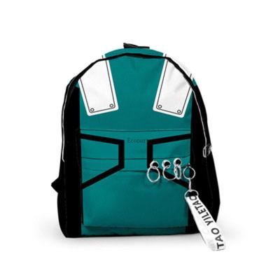 China Anti-theft Anime My Hero Academia Cosplay Backpack Canvas Student Schoolbag Unisex Laptop High Quality Sports Travel Bags ecoparty for sale