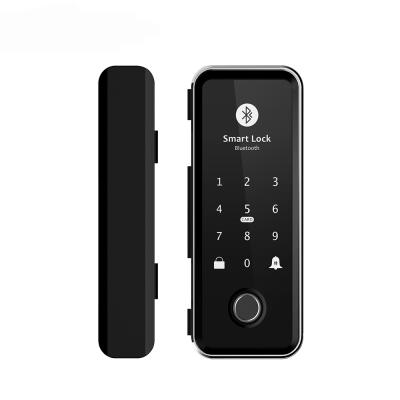 China Livolo New Arrival Luxury Door Smart Glass Wifi Fingerprint APP Control Smart Wireless Door Lock for sale