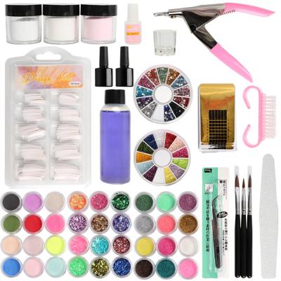 China Full Set of Nail Art Tools Kit 36 ​​ColorsKit Art Acrylic Nail Art Tools Kit S3-1 for sale