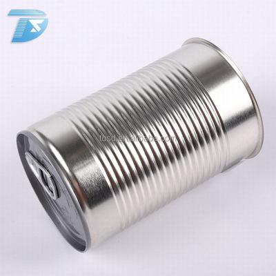 China China Manufacture Metal Sardine Cans Container Easy Open Tuna Can Size Packaging Ring To Pull Tin Cans With A Ring for sale