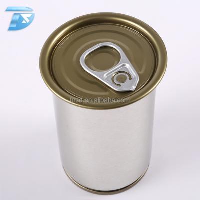 China Easy open 155g tinplate sadin fish can empty food tuna cans for caviar, ketchup, tuna, sardine, beef sauce for sale