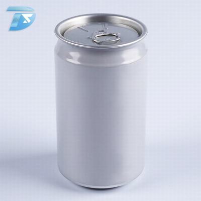 China Easy Open Soda Juice Can 330ml Round Empty Aluminum Metal Cans With Printing Logo for sale