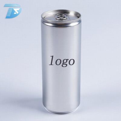 China Barattoli Juice Easy Open Customized Metal Can Empty Aluminum Can 250ml Beer Cans With Print for sale