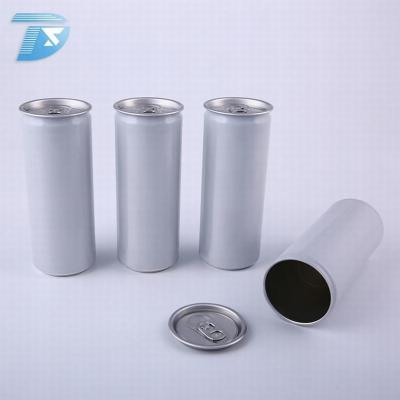 China Easy Wide Open Empty Aluminum Alloy Sleeck Can Beer Beverage Cans Price 330ml With Lids for sale