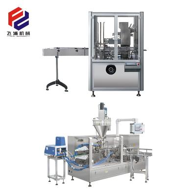 China Full Automatic Machinery Carton Box Packaging Machine Cartoning Cosmetics Packaging Box for sale