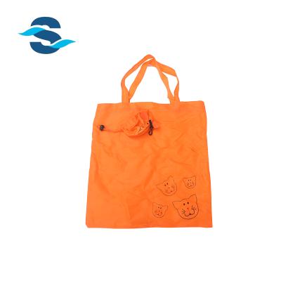 China Foldable Polyester Bag China Manufacturer Reusable Custom Grocery Polyester Shopping Bag for sale