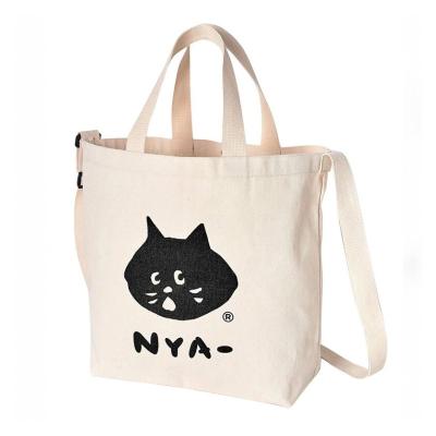 China Wholesale Eco Friendly Logo Women Stripe Cotton Canvas Beach Customized Daily Life Tote Bag for sale