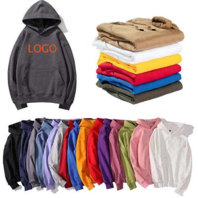 China OEM Printed Embroidery QUICK DRY Manufacturers Bulk Wholesale High Quality Simple Basics Embroidered Blank Logo Hoodie Men Custom Made for sale