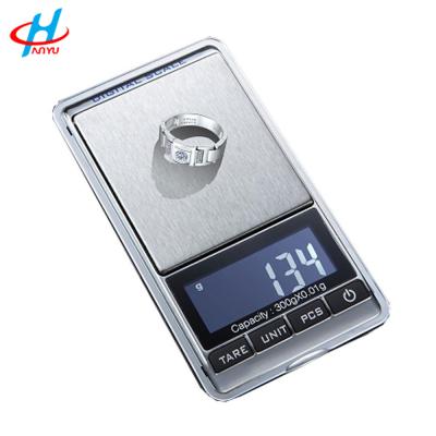 China ABS Plastic Cheap Jewelry DS-16 Diamond Gold Balance Pocket Scale 200g 0.01g Precision Digital Scales for sale