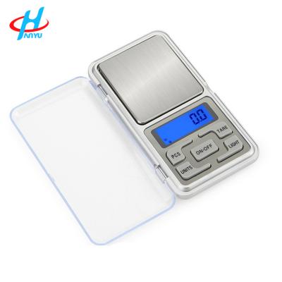 China Mini MH Cheap Digital Scale 100g 200g 500g Household Series Pocket Scale HY-MH for sale