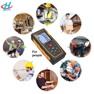 China Gauge Tools 120M Handheld Rangefinder Digital Diastimeter Electronic Measuring Tool Laser Distance Meter for sale