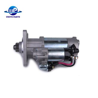 China Construction Machinery Engine Excavator Diesel Engine Spare Parts Starting Engine 6WG1 11T 24V 7.5KW Starter Motor for sale