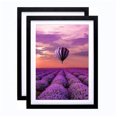 China Creative Modern Wood Picture Frame Large Multicolor Supplied China Photo Eco-friendly Wood Frame Factory Production for sale