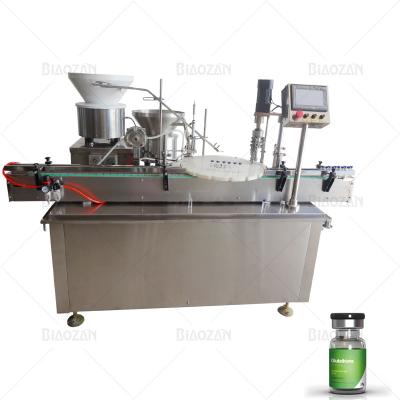 China No Bottle-No Fill Factory Price Support Online Automatic Bottle Liquid Filling Capping Machine for sale