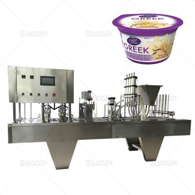 China Food Products 2020 Milk Tea Cup Hot Filling Sealing Machine Line With CE for sale