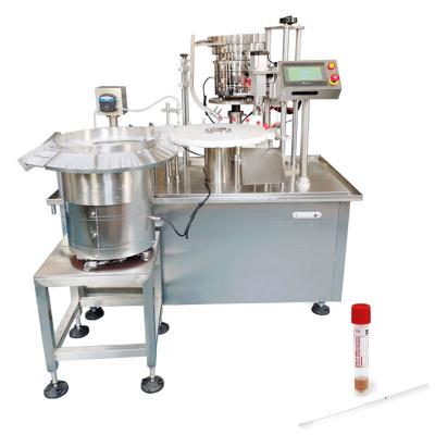 China No Bottle-No Fill China Newest Design 5ml 10ml Medical Test Tube Liquid Filling Capping Machine for sale