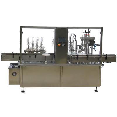 China Food CE Standard Automatic 4 Nozzles Face Cream Bottle Filling Capping Machine for sale