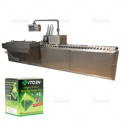 China Food Industry Top Manufacturer CE Certificated Tea Box Packaging Machine for sale