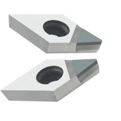 China Internal External Turning Inserts PCD  Inserts CNC Turning Inserts Cutting Inserts CBN diamond turning tool for aluminum processingDCMT070204  DCMT070208 for sale