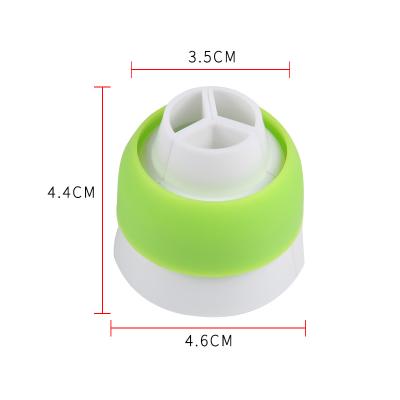 China Pissing Bag Spout Converter Coupler Icing Cake Viable Russian Icing Decor Tools Pastry Coupler Tips Plastic Pissing Converter for sale