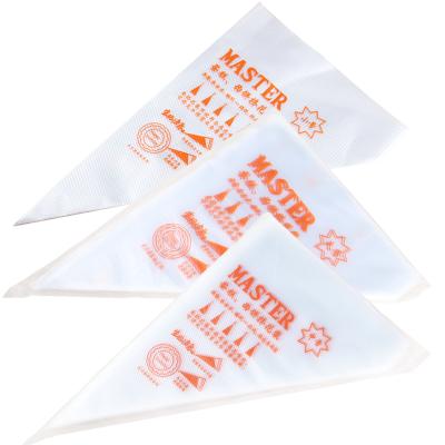 China 100pcs Disposable Pastry Bag Disposable Cream Icing Bag Design Non-Slip Icing Piping Bags for sale