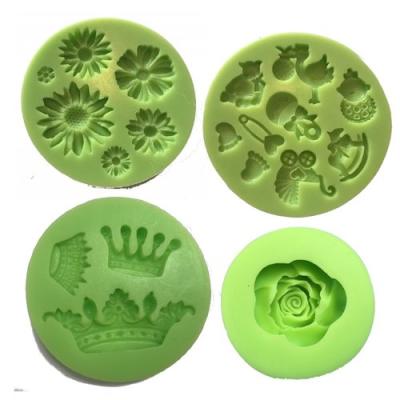 China 36 Viable Shapes DIY Silicone Molds Girls Cake Decorating Tools Resin Mold Customization Wholesale Silica Gel Baking Mold for sale