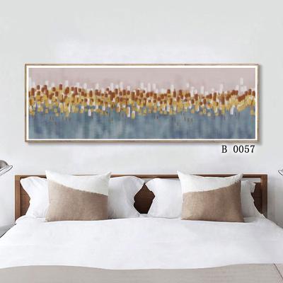 China Customized Modern Wall Art Painting Framed Abstract Hotel Canvas Painting Art Prints for sale