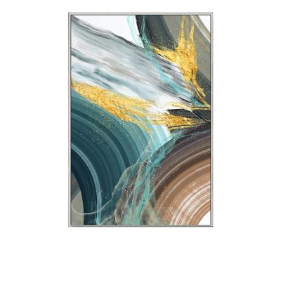 China Art Prints Modern Decorative Artworks Modern Abstract Painting Framed Painting Canvas Wall Art for sale