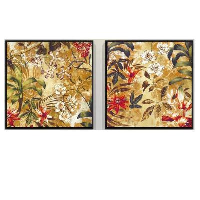 China Modern Printing Flower Painting Modern Decorative Artwork Framed Painting Wall Art Prints On Canvas for sale