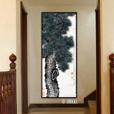 China Modern Painting Art Canvas Wall Art Picture Modern Framed Traditional Chinese Ink Landscape Painting Prints for sale