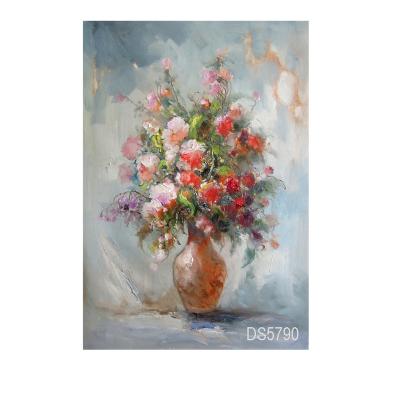 China Modern Modern Oils Canvas Painting Artwork Still Flower Life Oil Painting Decorative Wall Hanging Art And Craft for sale