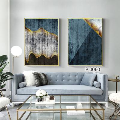 China Modern Wall Art Canvas Printing Abstract Painting Framed Modern Decorative Painting Artwork for sale