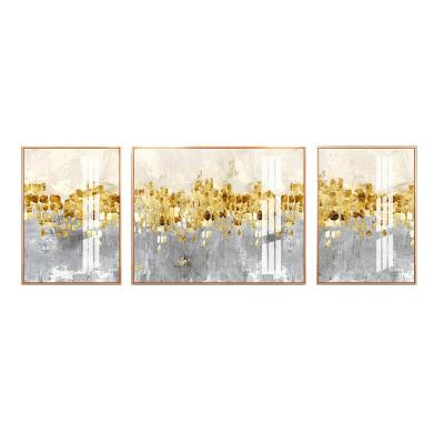 China Modern Aluminum Alloy Framed Art Painting Decor Wall Art Modern Abstract Crystal Porcelain Paintings for sale