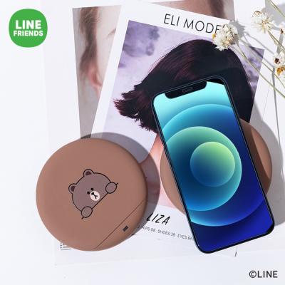 China Custom Universal Foldable Portable OEM Cell Phone/Earphone Mini Charger 10w Cute Fast Wireless Stand for sale