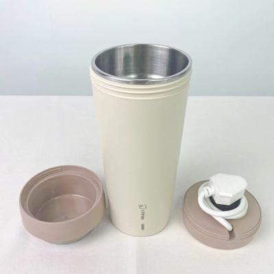 China OEM Gift 12v 400ml Stainless Steel Custom Cheap Electric Kettle and Mug 2 in -1 Travel Portable Electric Kettle for Sale for sale