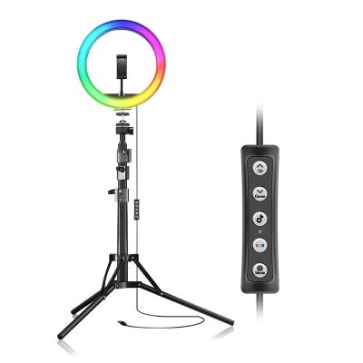 China Wholesale Waterproof/Shockproof Tiktok Selfie Photographic Beauty 10 Inch 18 Inch Ring Light With Tripod Stand for sale